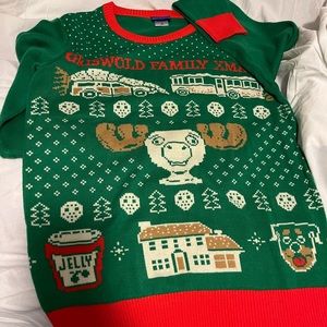 Get it now for Xmas gathering! National Lampoon Griswold Ugly Christmas sweater